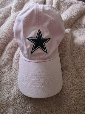 Pink Star Embroidered Baseball Cap - Women's Casual Hat